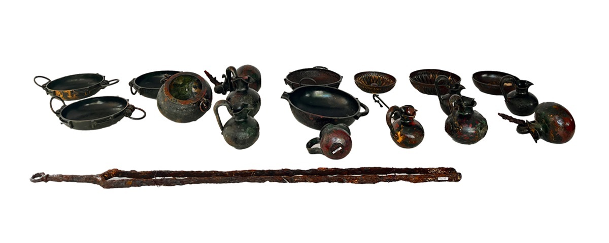 Bronzefunde aus Tumulus 26