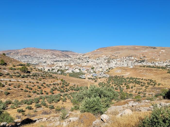 Steinwerkzeuge von den Bergen Ebal und Garizim