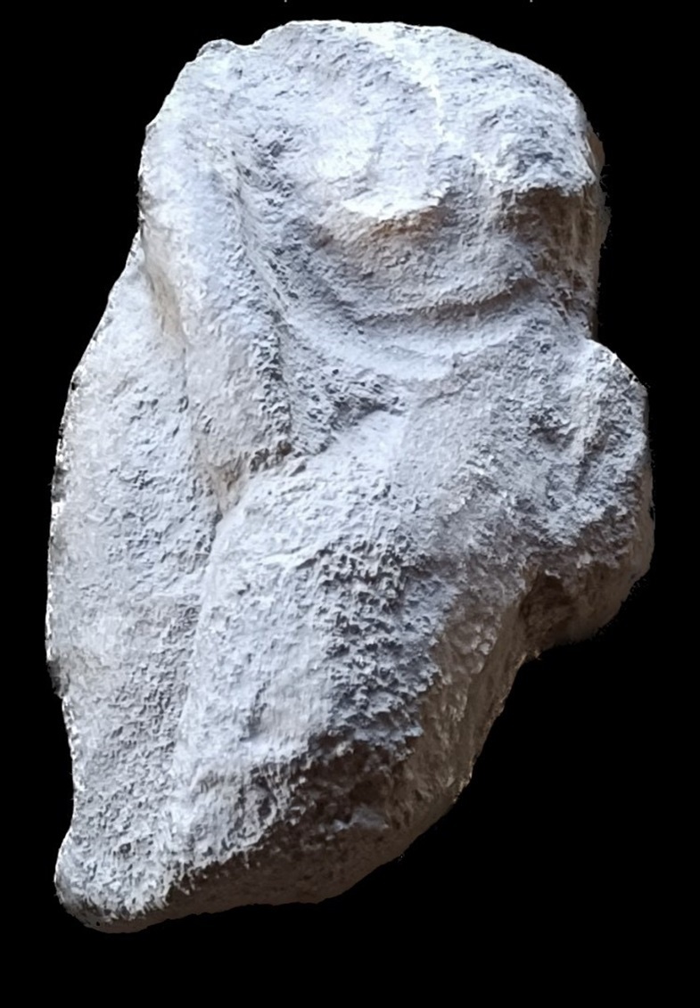 Halbfertige Statuette.