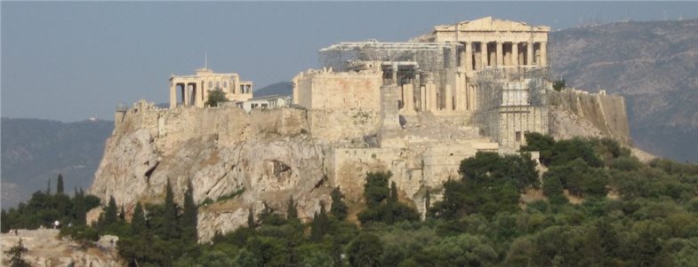 Akropolis von Athen.