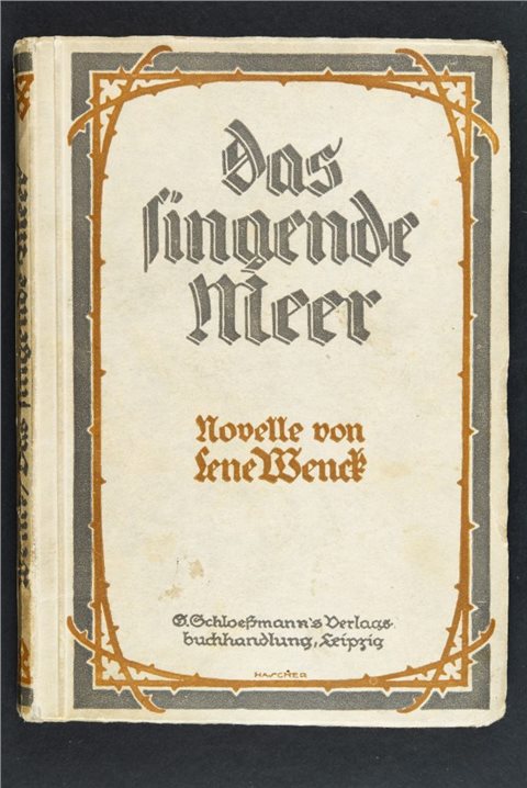 Abb. 3 «Das singende Meer». Wie liest man in postheroischen Zeiten ein Kriegsbuch? Der Große Krieg beherrschte in den Zwanziger Jahren in einem heute kaum mehr vorstellbaren Maße die Gemüter.