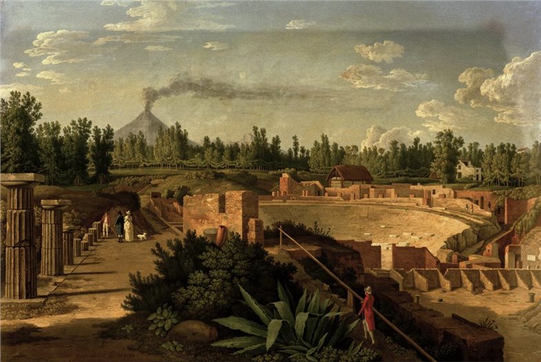 Pompeji (Italien), Großes Theater (200–150 v. Chr.).