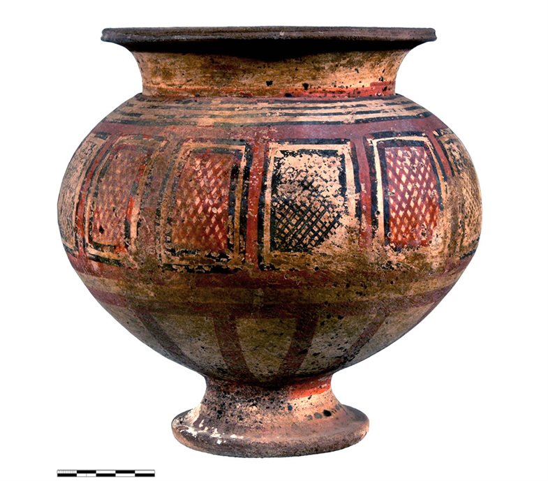 Grabbeigaben aus Grabkontexten der „Olmo Bello“ Nekropole