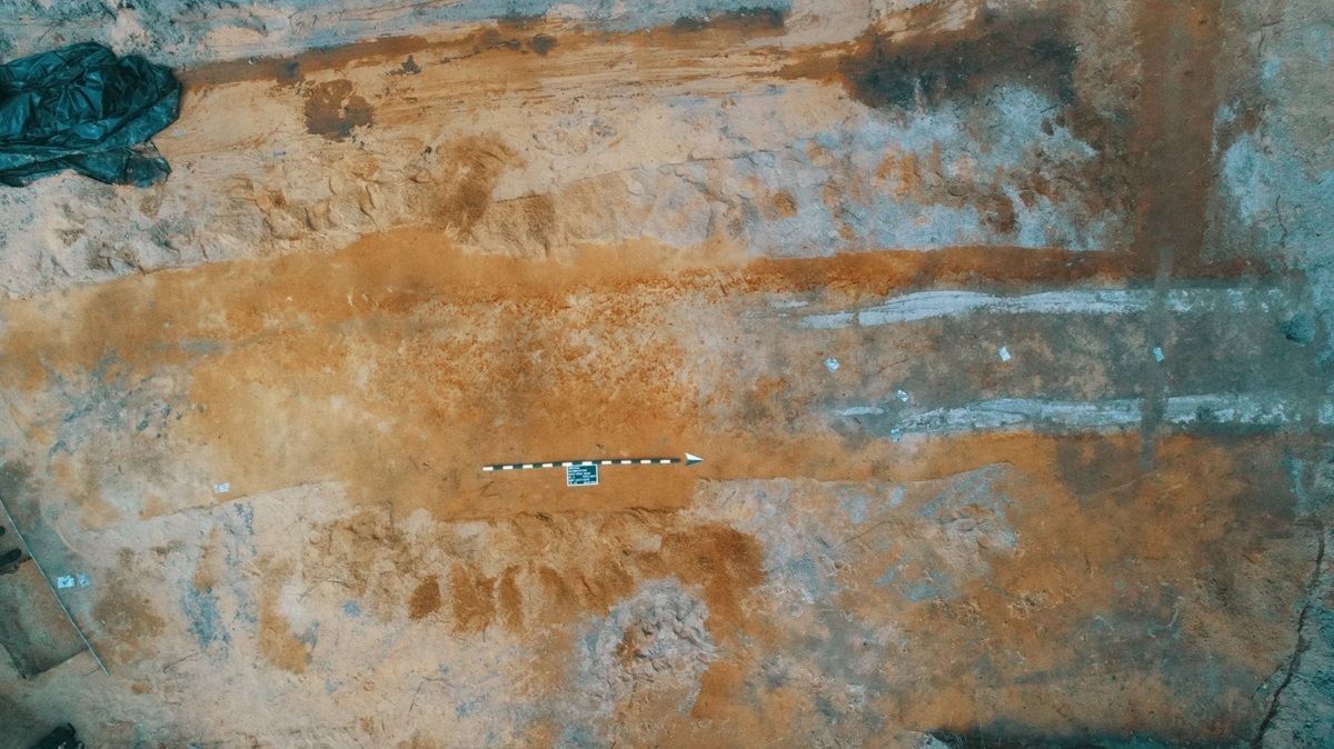 Befund in Gronau, Karrenspuren