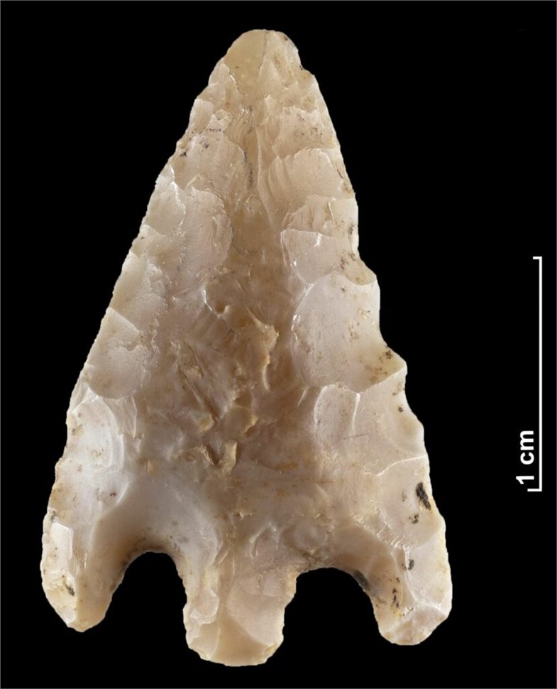 Feuersteinpfeilspitze aus Fröndenberg