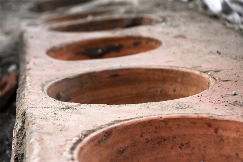 Blick auf die Dolia.