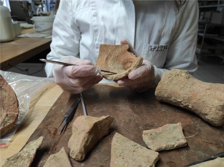 Tagung der LWL; römische Weinamphoren