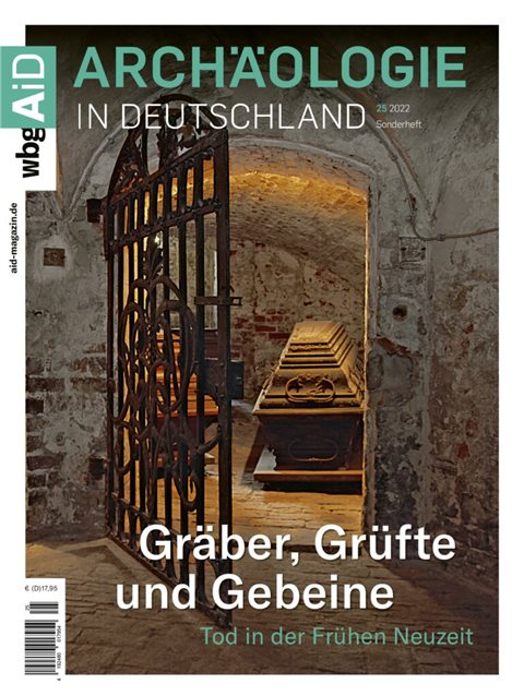 Cover AiD-Sonderheft Gräber, Grüfte und Gebeine