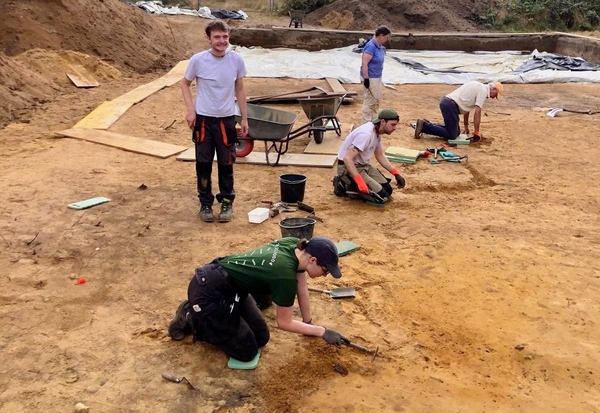 Kühlschrank der Römerzeit in Haltern freigelegt