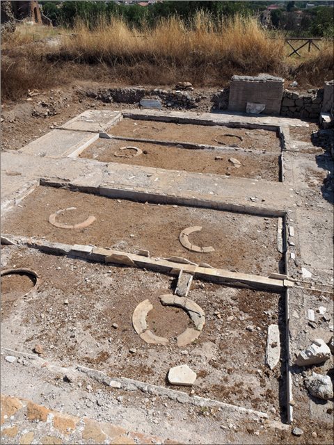 Cella Vinaria der Villa Quintilii