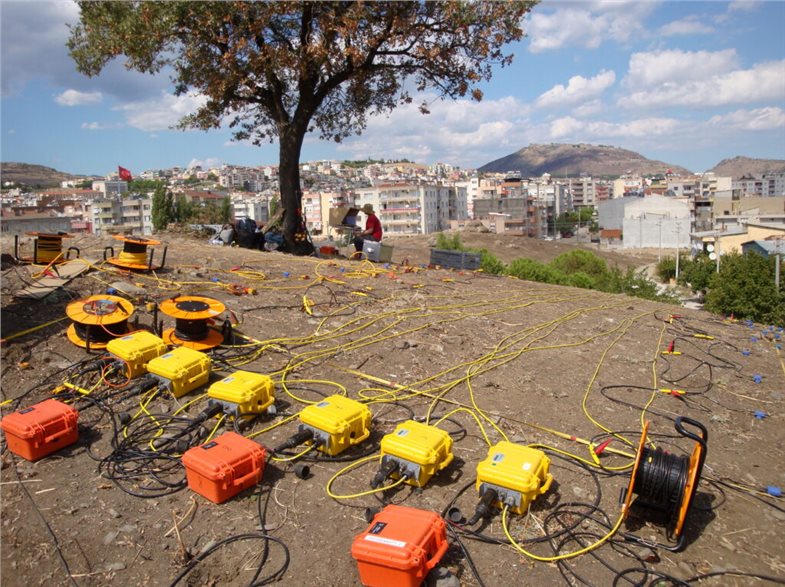 Hightech seismische Messungen