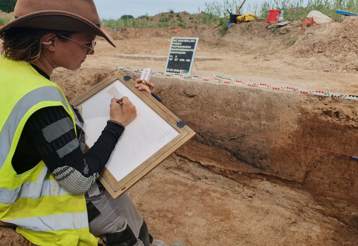 Neue eisenzeitliche Hofstellen bei Minden entdeckt