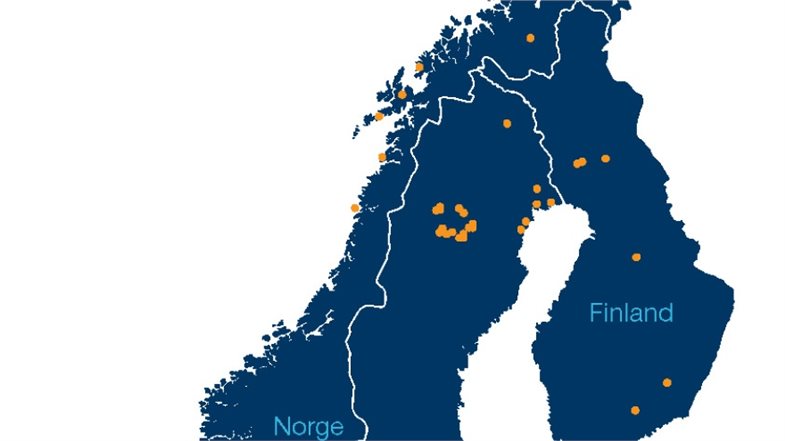 Produktion von Stahl Verbreitungskarte der Fundstellen