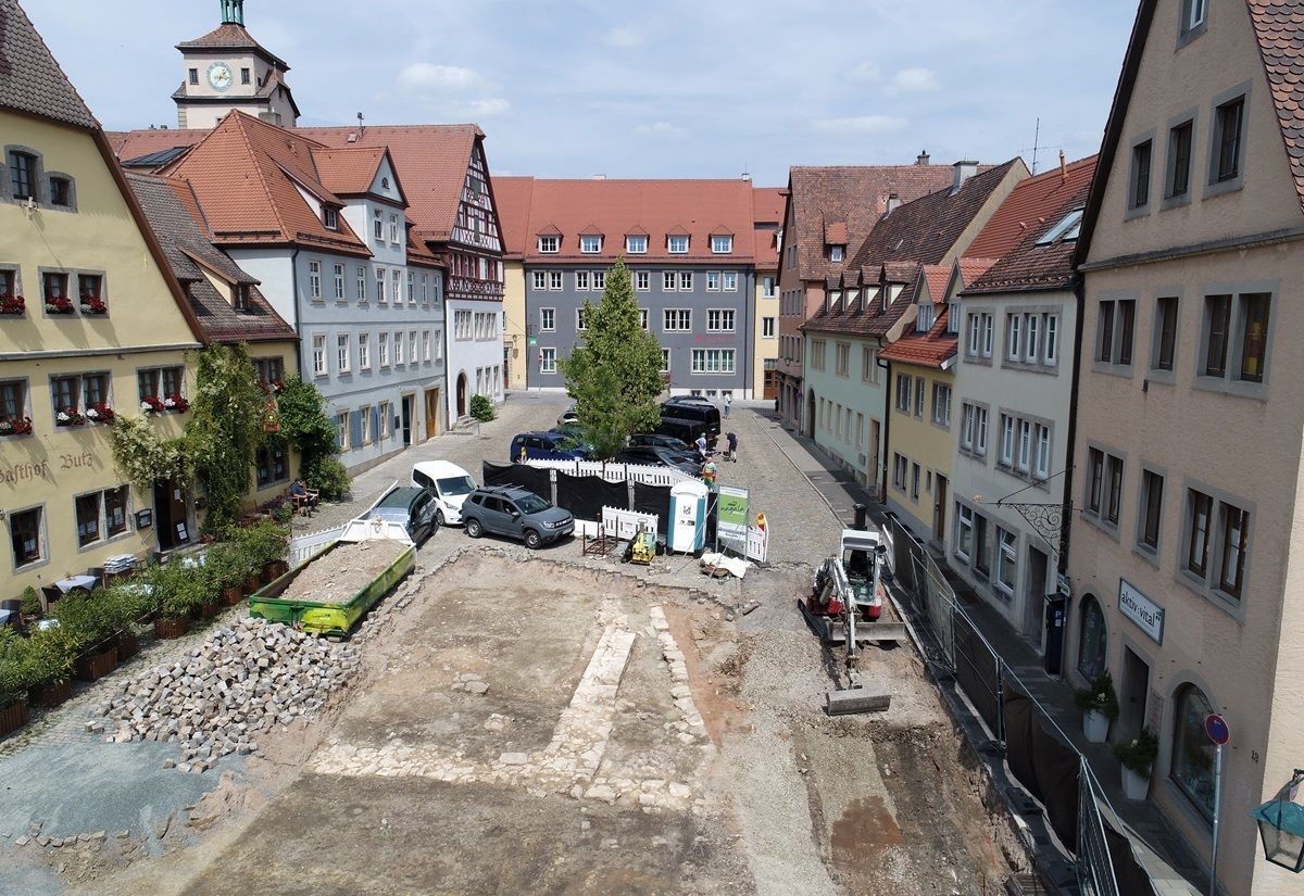 Verlorenes Erbe: Mittelalterliche Synagoge in Rothenburg wiederentdeckt