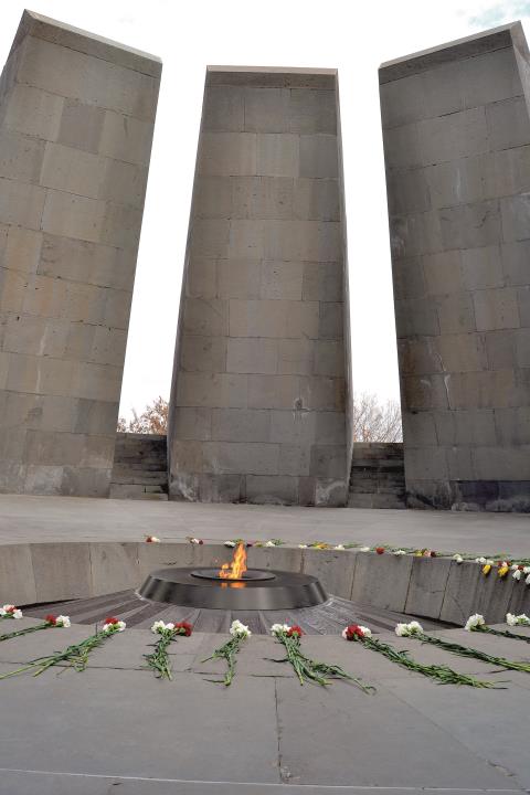Das Mahnmal für den Völkermord an den Armeniern