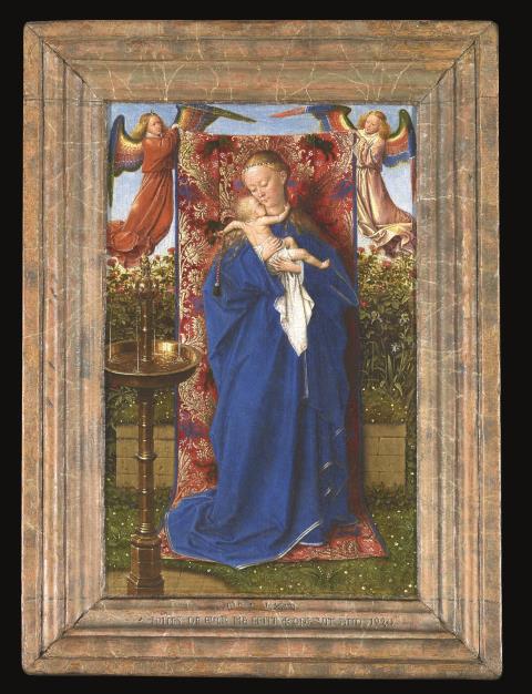 Jan van Eyck, Madonna am Brunnen (1439)