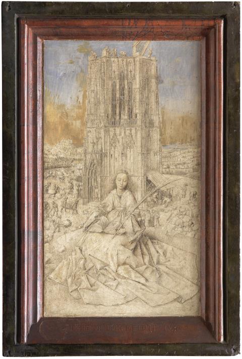 Jan van Eyck, Barbara von Nikomedien (1437)