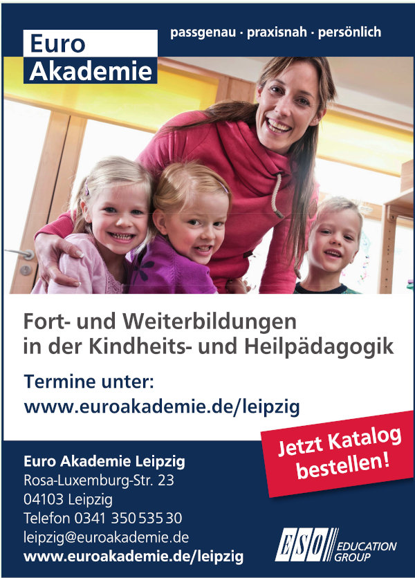 Euro Akademie Fort- und Weiterbildungen Kindheits- und Heilpädagogik