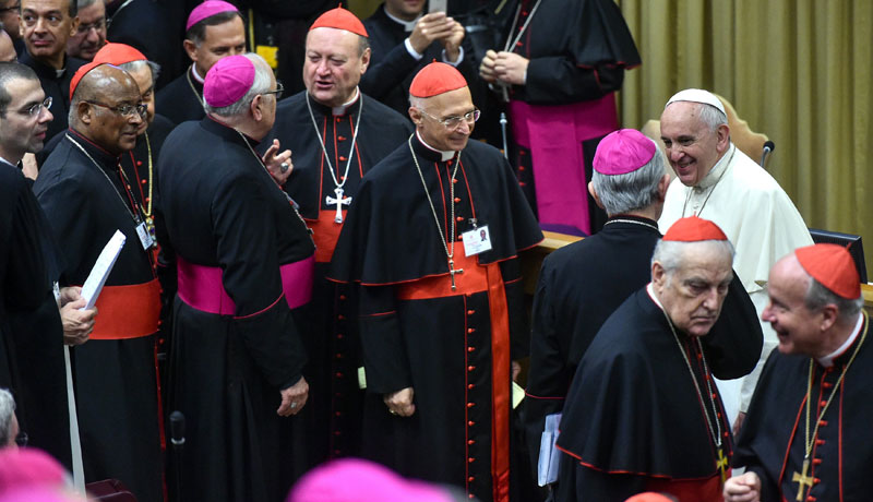 Eröffnung der Familiensynode im Oktober 2014 durch Papst Franziskus