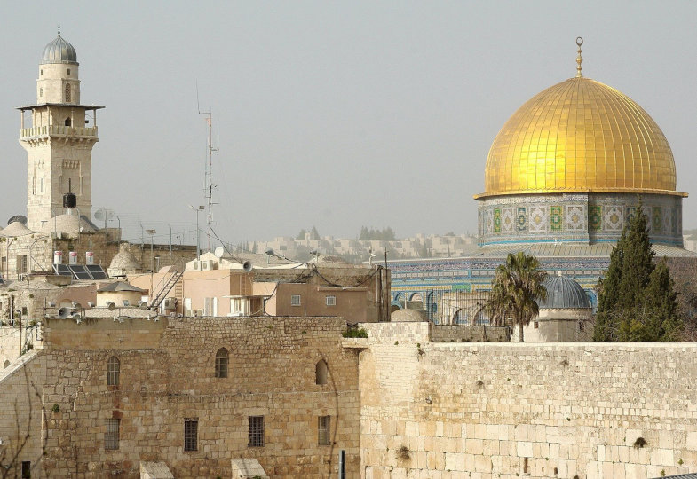 Blick auf Jerusalem