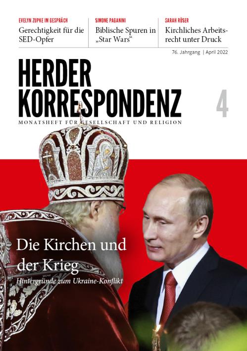 Herder Korrespondenz 76. Jahrgang (2022) Nr. 4/2022