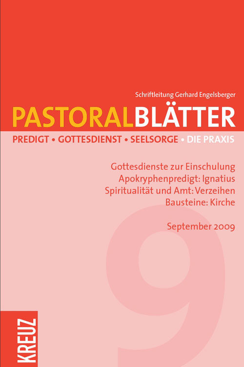 Pastoralblätter 9/2009