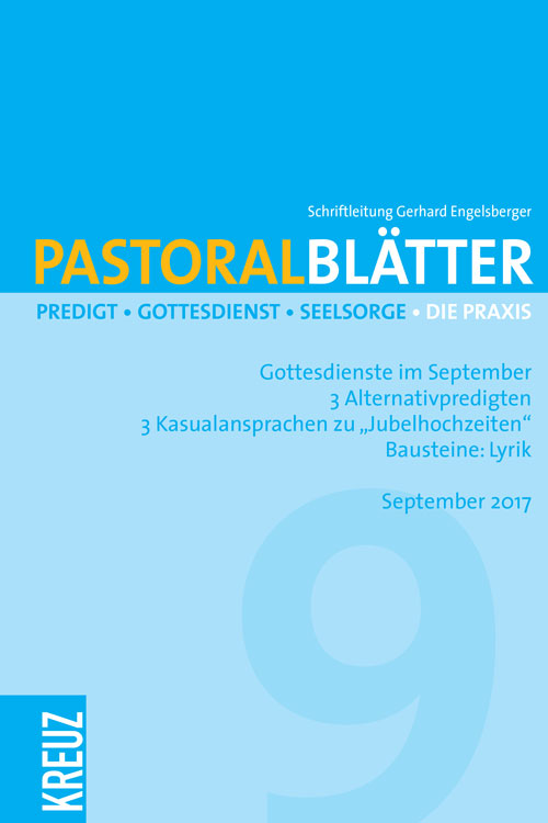Pastoralblätter 9/2017